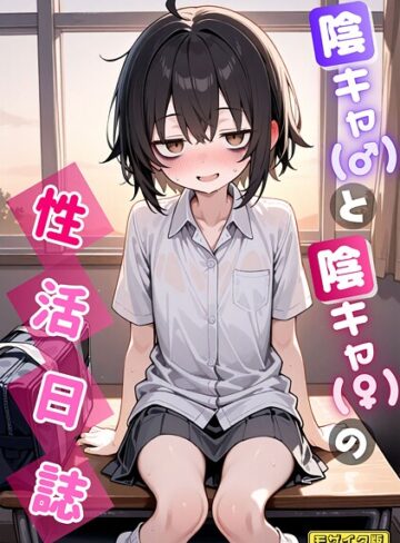AI生成【陰キャ（♂）と陰キャ（♀）の性活日誌 モザイク版（単話）】永依藍LAB